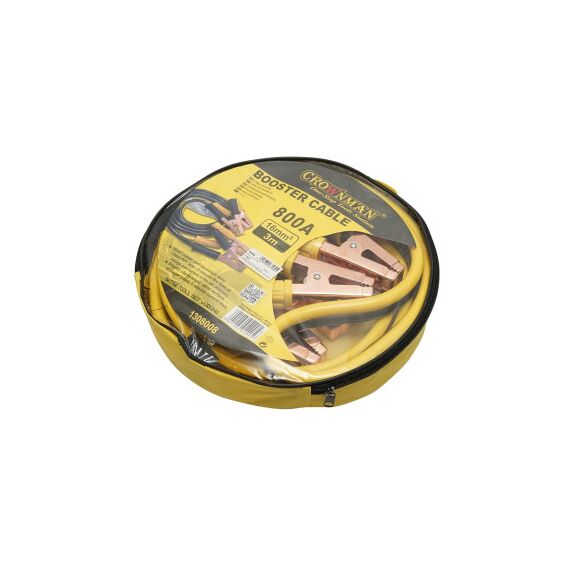 Cabluri transfer curent 800A 3 m 16 mm² cu clesti Crownman Cod: BK90402-poza 2-Dacenergy.ro