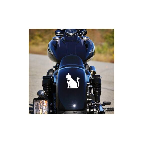 Abtibild Pisica auto decorativ 13x11cm Cod: YGT-13-poza 4-Dacenergy.ro