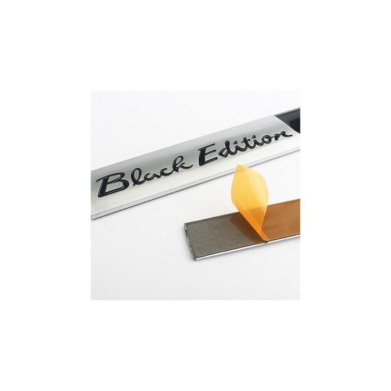 Emblema "Black Edition"  culoare Crom  Cod: JS-10-poza 2-Dacenergy.ro