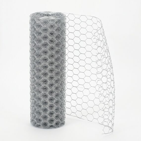 Plasa rabitz pentru gard si gradina DacEnergy, ochi hexagonal 25x25 mm, fir 0.90 mm, rol 1 x 25 M.L, model impletit din sarma zincata pentru imprejmuire, cotet pasari, protectie culturi si plante cataratoare, argintiu, Inaltime: 1 m, Grosime: 0.9 mm, Dimensiune ochi (L x l) (mm): 25x25 mm-Dacenergy.ro