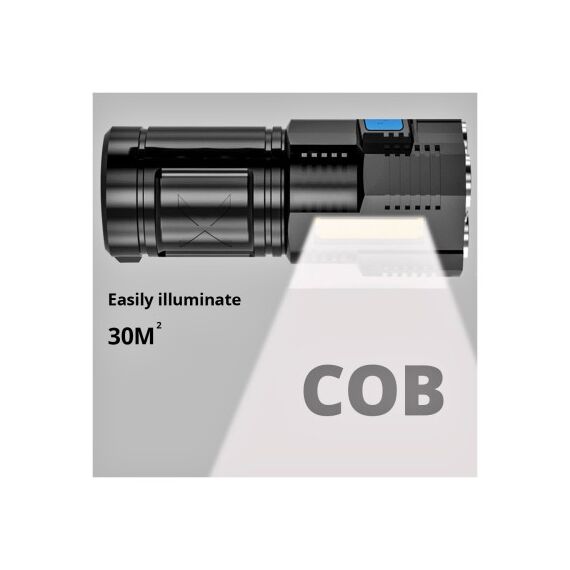 Lanterna LED reincarcabila 240 lm 3W Cod: FST-HY-912-poza 2-Dacenergy.ro