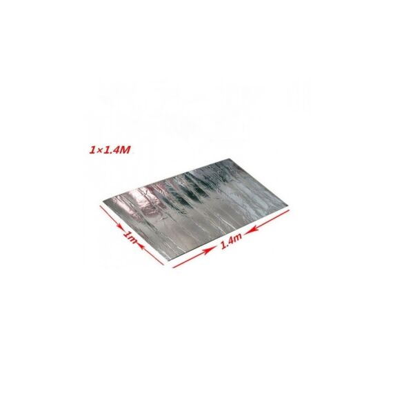 Insonorizant auto aluminiu cu adeziv grosime 20mm 1.4m x 1m Cod: 025-20-Dacenergy.ro