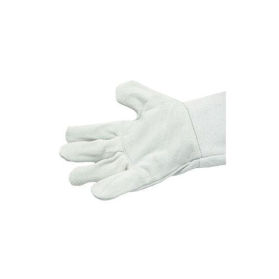 Manusi de sudura din piele bovina captusite cu manseta protectie 15 cm lungime 35 cm marimea 10 Cod: BK78890-poza 3-Dacenergy.ro