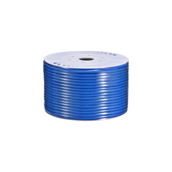 Furtun pneumatic PU 12x8mm 80m albastru aer comprimat MIV-Dacenergy.ro