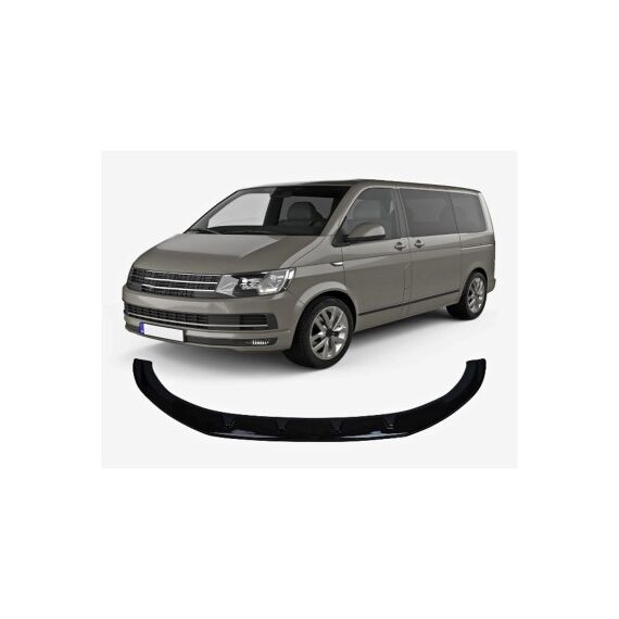 Spoiler prelungire bara fata Volkswagen Transporter T6 2015-> ABS negru Piano Cod: LSP3008-Dacenergy.ro