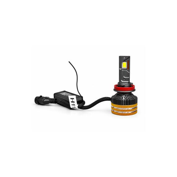 Becuri LED H11 CANBUS cu control prin aplicatie Bluetooth 90W 15000 lumeni 3000K-8000K 12-24V Cod: LX-V88APP-H11-poza 3-Dacenergy.ro