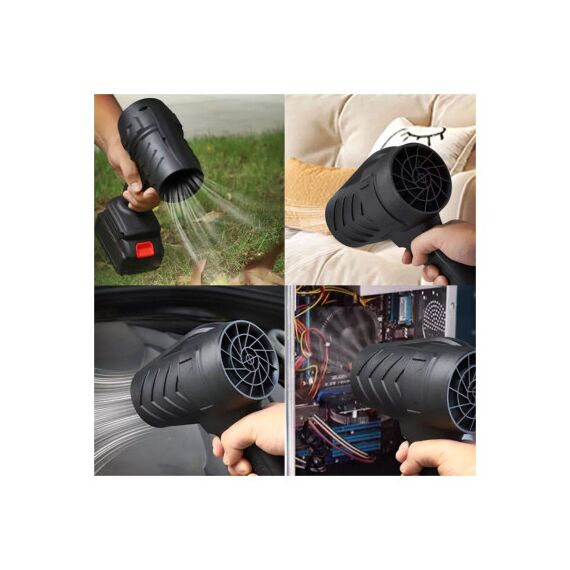 Suflanta portabila cu acumulator 21V pentru uscare caroserie si indepartare praf Cod: FS-19005-poza 5-Dacenergy.ro