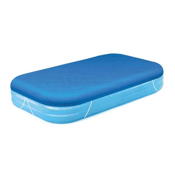 Prelata piscina Bestway, confectionata din PVC, pentru acoperire, 340 x 230 cm, albastra-poza 2-Dacenergy.ro