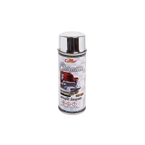 Spray vopsea crom argintiu Champion profesional 400ml-Dacenergy.ro
