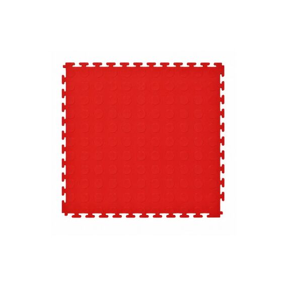 Pardoseala modulara PVC pentru garaj rosu 500 x 500 x 6 mm Cod: PPM04-Dacenergy.ro