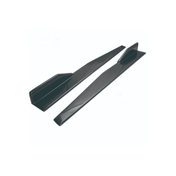 Set prelungiri ornament praguri laterale tuning 86cm carbon Cod: UNIV-051-poza 3-Dacenergy.ro