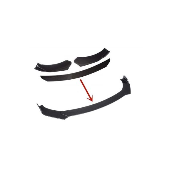 Prelungire bara fata auto universala spoiler carbon 3 bucati Cod: UNV-013C-poza 4-Dacenergy.ro