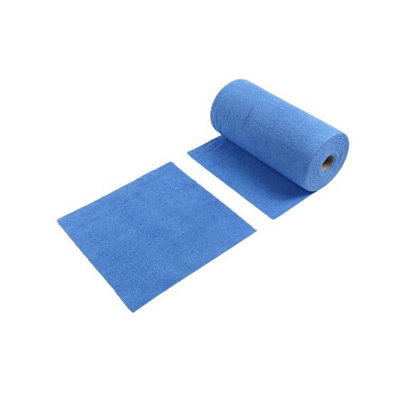 Set lavete auto microfibra Carmax 25x25cm albastre 50 bucati Cod: 309137-poza 3-Dacenergy.ro