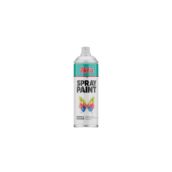 Spray vopsea Akfix Argintiu 400ml Cod: RAL9006-Dacenergy.ro