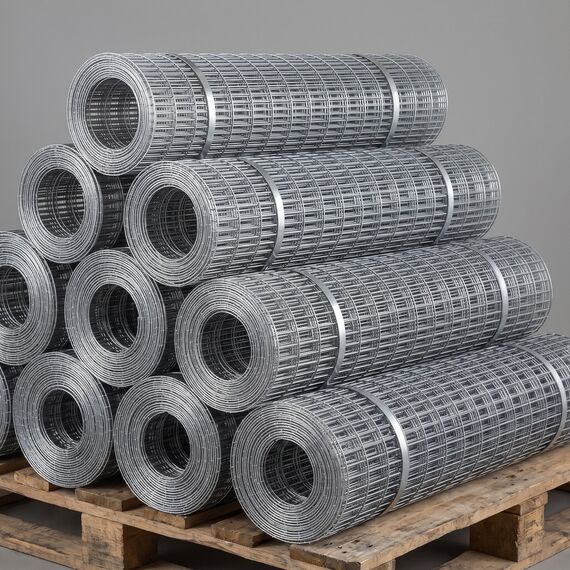 Plasa Gard Sudata Zincata DacEnergy, Rola 20 M.L, Inaltime 1, 70 m, Fir 1, 6 mm, Ochi 100 x 65 mm Dreptunghiular Vertical, Imprejmuire Teren Gradina Curte, Tarc Caini, Gard Inalt, Argintiu, Inaltime: 1.7 m, Grosime: 1.6 mm, Dimensiune ochi (L x l) (mm): 100 x 65 mm-poza 8-Dacenergy.ro
