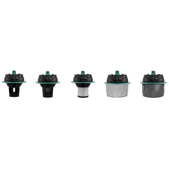 Aspirator industrial, putere 1600W, aspirare umeda si uscata, fara sac, 30L, filtru HEPA, functie suflare, argintiu si negru-poza 8-Dacenergy.ro