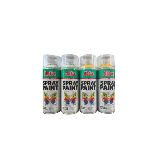 Spray vopsea Akfix Argintiu 400ml Cod: RAL9006-poza 2-Dacenergy.ro