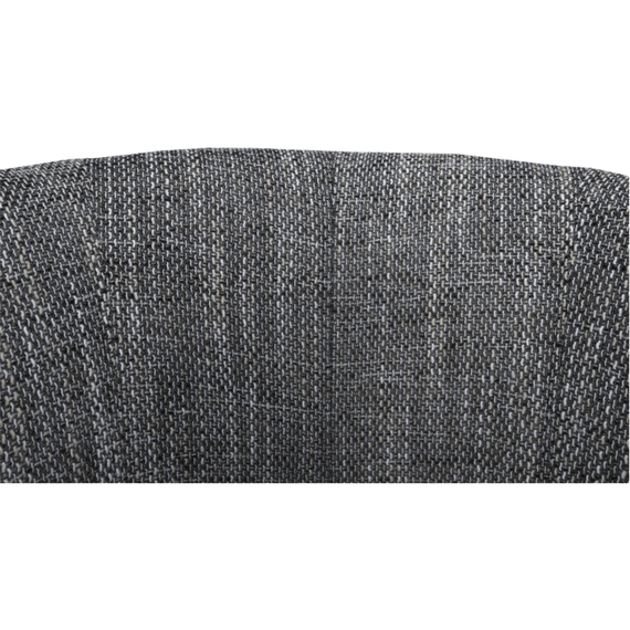 Fotoliu de club, piele eco Damasko negru/material gri, CUBA-poza 10-Dacenergy.ro