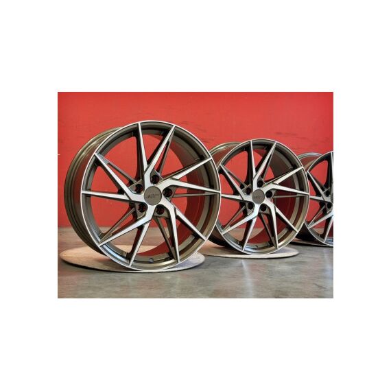 Jante AGT 18x8 ET35 5x114.3 bronz polish mat compatibile Dacia Renault Toyota Nissan Infinity Mitsubishi Suzuki Cod: AGT 18259-0180-poza 4-Dacenergy.ro