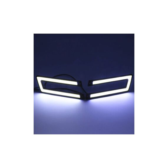 Lumini de zi LED COB pentru auto cu montaj universal Cod: U88-poza 3-Dacenergy.ro