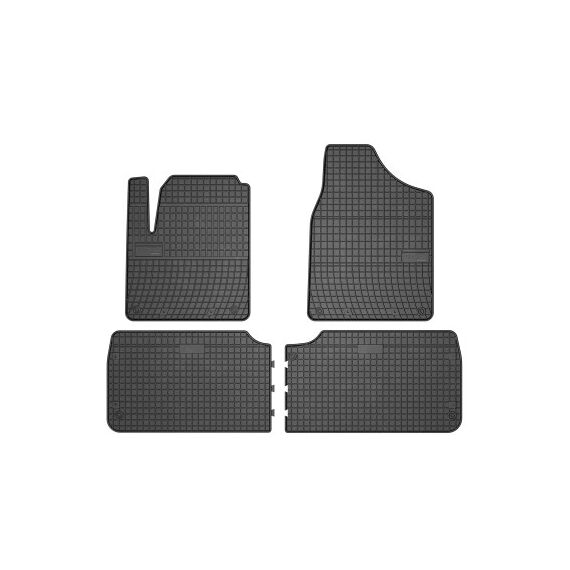 Covoare interior cauciuc El Toro compatibile Volkswagen Sharan I 5os. 1996–2010 Cod: 0311 P50-Dacenergy.ro