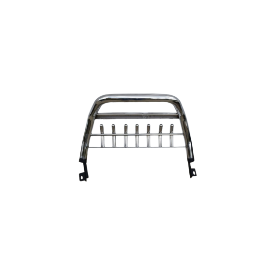 Bullbar universal din inox cu suport pentru proiectoare, compatibil SUV Cod: D0401S3-poza 3-Dacenergy.ro