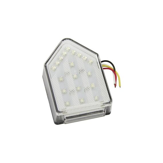 Lampa stop camion DF TRL001 cu sticla TRANSPARENTA LED 12v-poza 2-Dacenergy.ro