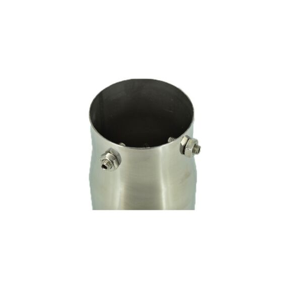 Ornament toba inox premium, intrare 7.8 cm, iesire 9 cm, lungime 17.5 cm Cod: 7635P-poza 4-Dacenergy.ro