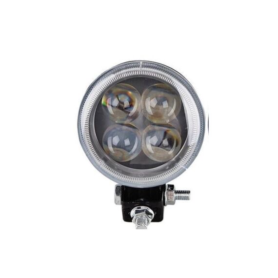 Proiector LED  12W Spot  4D cu angel eyes 12/24V Cod: ART32012-Dacenergy.ro