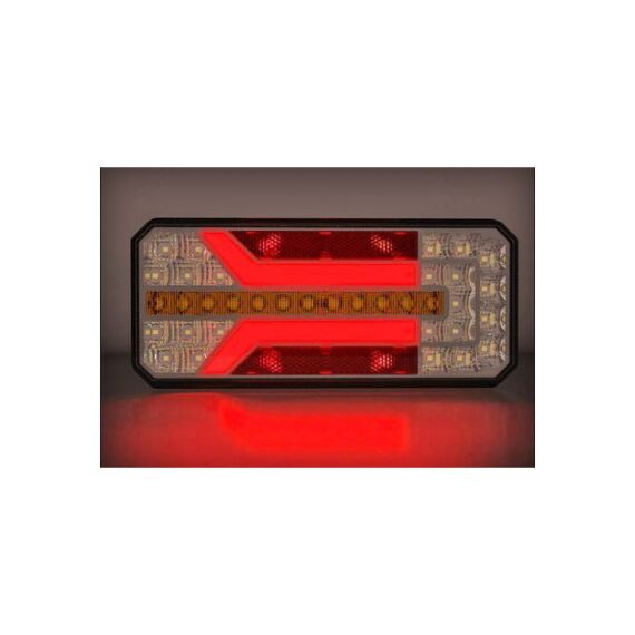 Lampa stop camion LED cu semnalizare dinamica SL-5005 12-24V-poza 6-Dacenergy.ro