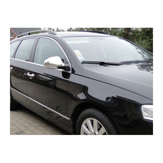Ornamente crom pt. oglinda compatibil VW Passat 3C B6 03/2005 – 07/2010  CROM 0580-poza 2-Dacenergy.ro