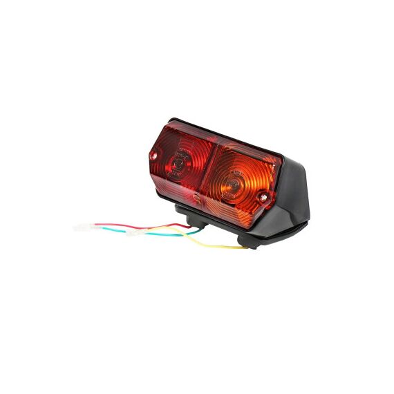 Set lampi semnalizare si pozitie tractor spate, stanga si drapta cu bec 12V U-650 Cod: DSP-1D / DSPN-1S-poza 2-Dacenergy.ro