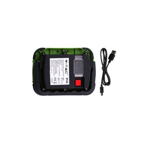 Proiector LED Reîncărcabil Cip SAMSUNG 10W USB + SOS Funcție IP44 4000K COD: 20037-poza 3-Dacenergy.ro