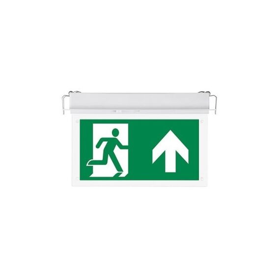 Lampa Exit LED 2W Montaj Incastrat 6000K COD: 835-Dacenergy.ro