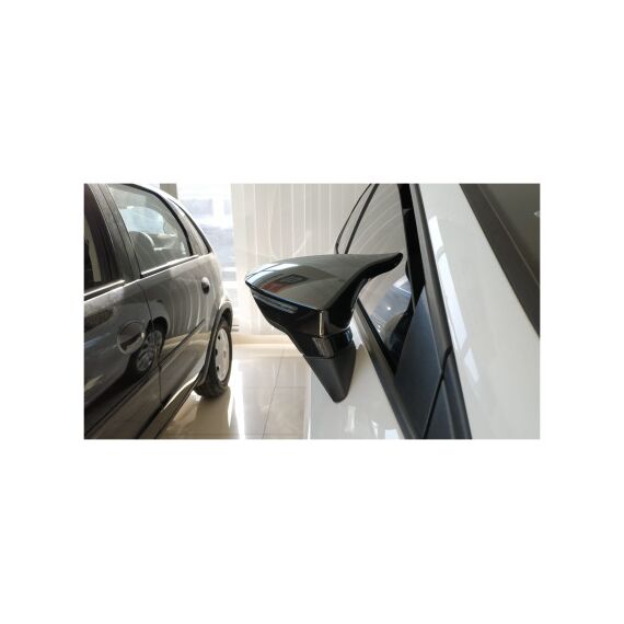 Capace oglinda tip Batman auto compatibile Seat Leon III 5F 2012-2020 Cod: C579-BAT2-poza 3-Dacenergy.ro