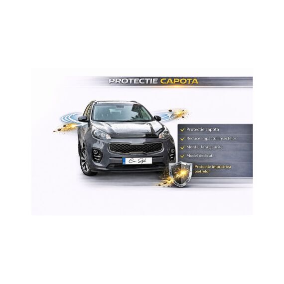 Deflector capota auto compatibil Kia Sportage IV 2016-2021 Cod: 20012-poza 2-Dacenergy.ro