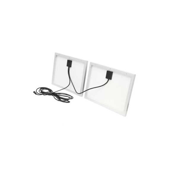 Lampa LED 126x0.5W cu panou solar 25W si baterie 7V/10Ah BK69236-poza 4-Dacenergy.ro