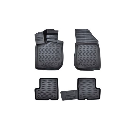 Covoare cauciuc tavita compatibile Dacia Sandero II  2013-2020  Cod: A80-X124v2 / AP-1248-Dacenergy.ro