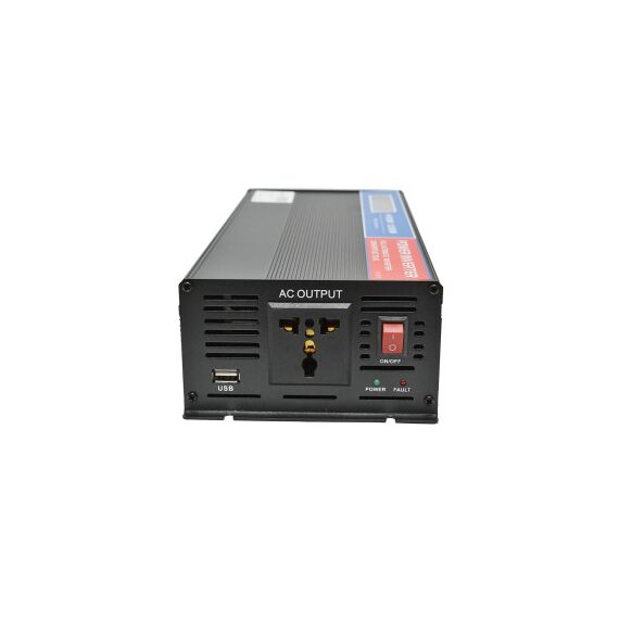 Invertor tensiune 12V 220V 2000W Breckner Germany cu USB si ecran LCD Cod: BK77003-poza 3-Dacenergy.ro