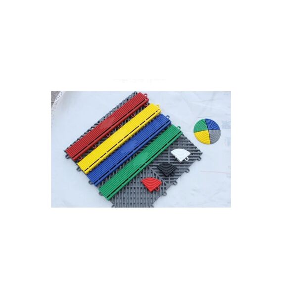 Colt pardoseala modulara  6x6x1,8cm   Culoare: Rosie   Cod: PM10025-poza 6-Dacenergy.ro