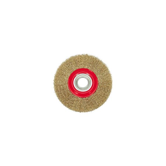 Perie circulara din sarma 125mm pentru curatare metal si rugina Cod: 06978-Dacenergy.ro
