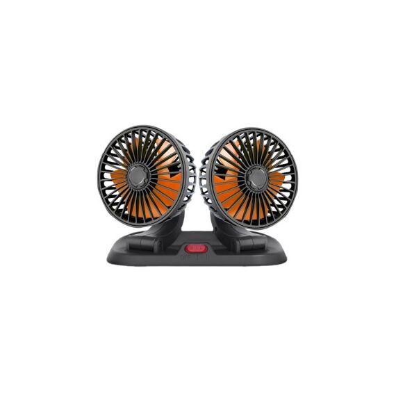 Ventilator auto dublu cu mufa USB 5V Cod: FS-1308-Dacenergy.ro