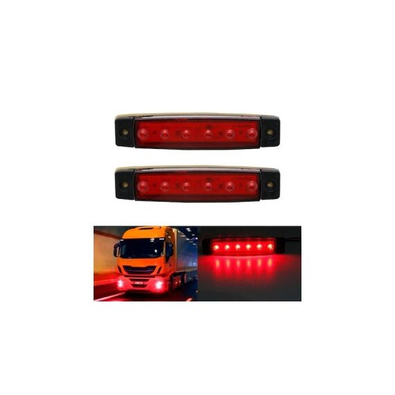 Set 4 lampi laterale LED 12–24V Cod: SP9985-poza 5-Dacenergy.ro