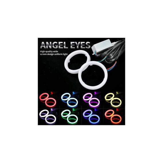 Inele angel eyes LED COB 12V waterproof  Diametru: 60 mm  Cod: HH-YG60-Dacenergy.ro