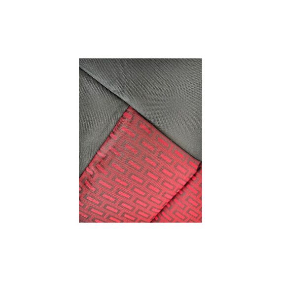 Huse scaune auto universale premium  cu bancheta spate fractionata negru rosu Cod: F3001-P28-poza 5-Dacenergy.ro