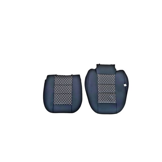 Huse scaune auto universale premium cu bancheta spate fractionata negru Cod: F3001-P45-poza 3-Dacenergy.ro