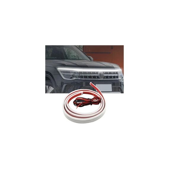Banda LED capota 12V 180cm lumina alb rece IP68 flexibila pentru exterior auto Cod: HH-S180W-poza 3-Dacenergy.ro