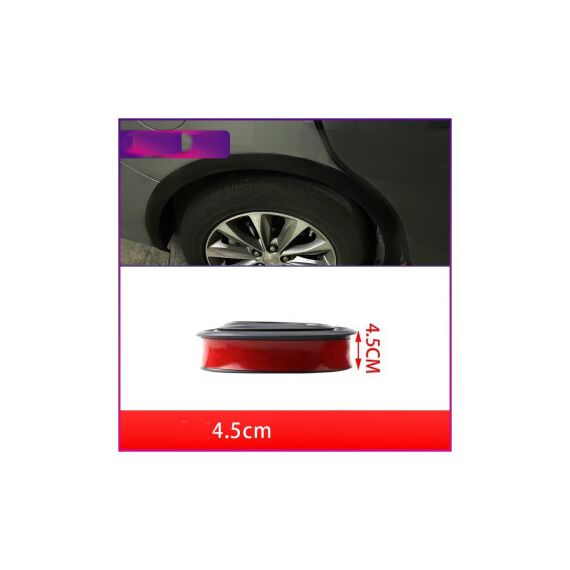 Set 4 ornamente protectie aripa universale cauciuc negre 1.6m x 4.5cm Cod: FS-7015-Dacenergy.ro