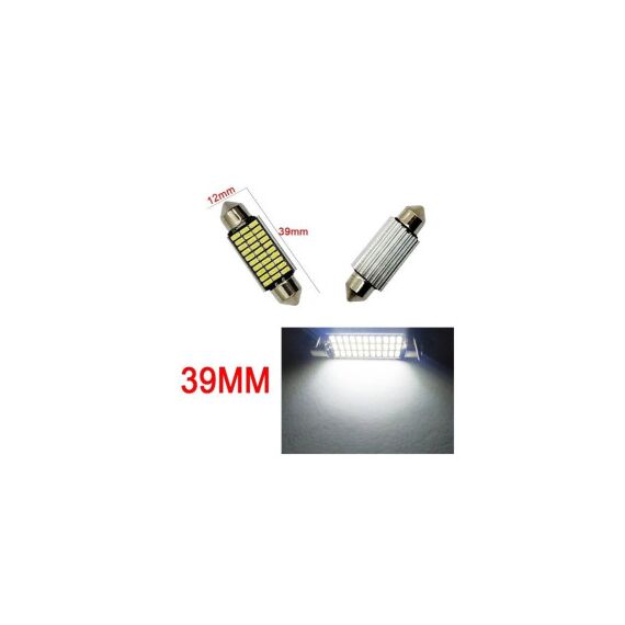 Bec sofit 39mm 12V 30SMD 3014 CANBUS  Lumina alba  Cod: NS-40106-poza 3-Dacenergy.ro