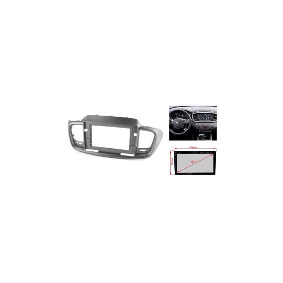 Rama Navigatie 10" cu cablaj si modul canbus compatibila Kia Sorento III 2015-2020 Cod: NV3081/ GR2-poza 4-Dacenergy.ro